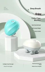 Deep Scalp Massager Head Cleaning Massager Also Suitable for Pets Electric Massage Tool Washable and Portable