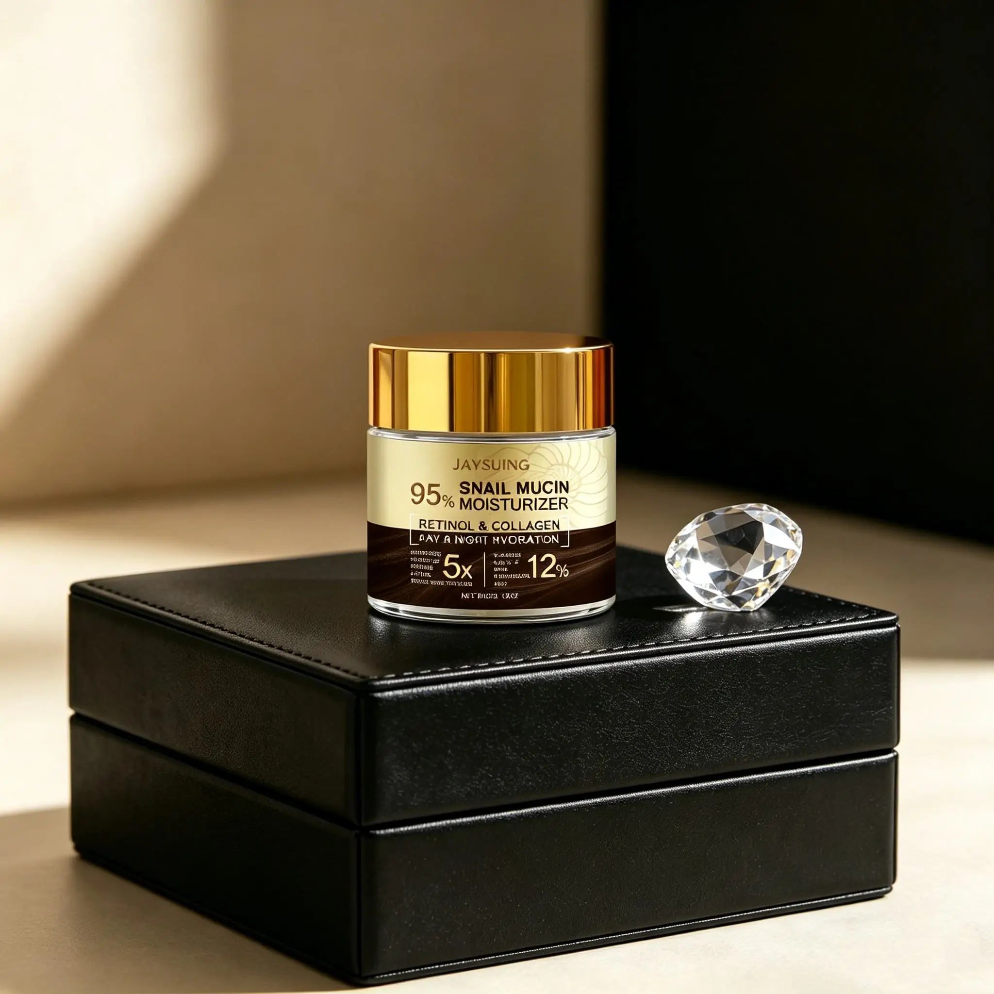 95% Snail Mucin Moisturizer Collagen Rejuvenating Anti Aging Wrinkles Firm Lift Brighten Retinol Hyaluronic Acid Day Night Cream