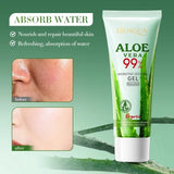 Moisturizing Aloe Vera Gel Is Suitable for Face and Body, Hydrating and Moisturizing, Repairing Sunburn, Suitable for Sensitive Skin, and Acne Care
