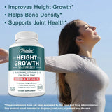 Height Growth Supplement With Vitamins and Calcium Zinc Improves Bone Strength Natural Promotes Growth Improve Immunity, Vegan