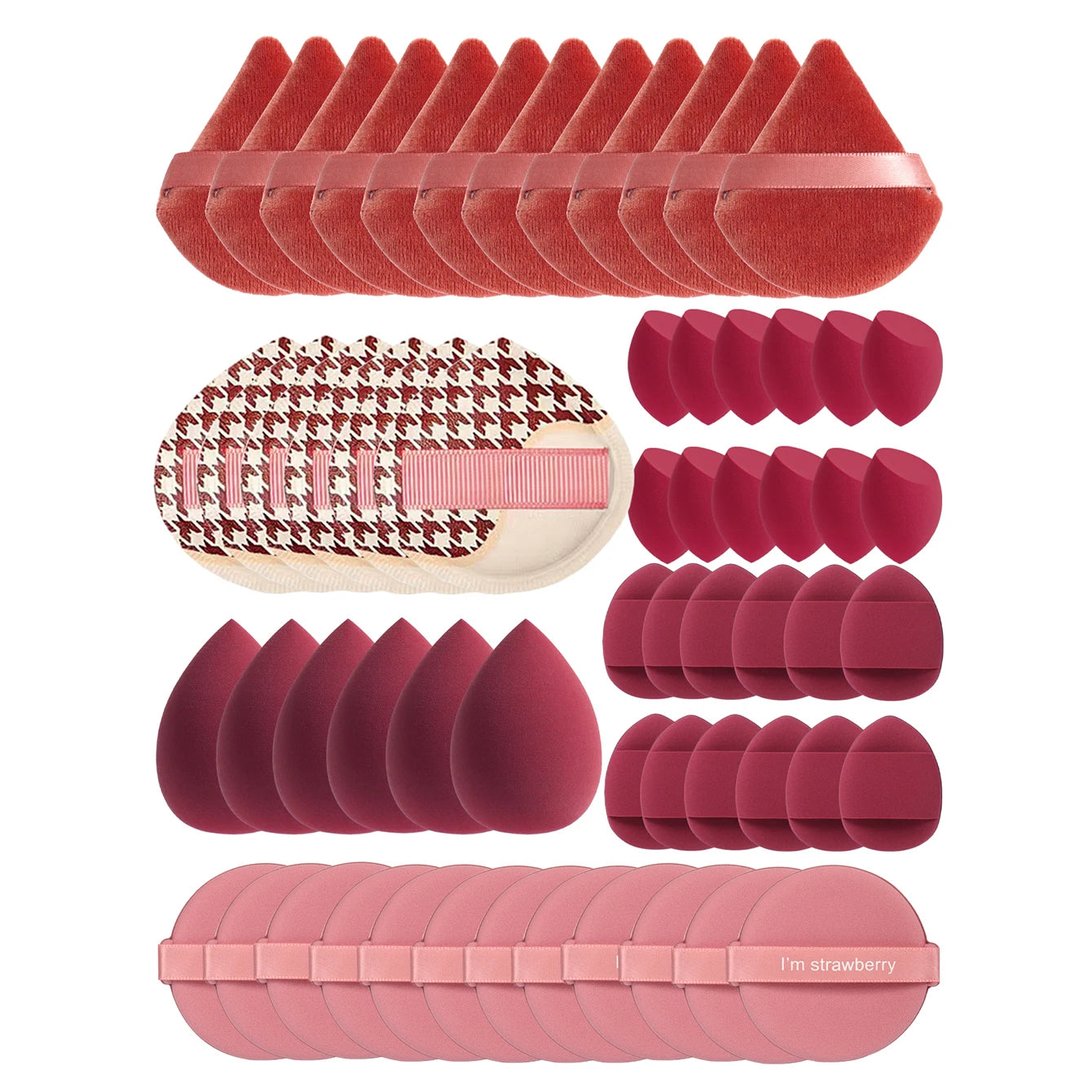 10/20/40/50/60Pcs of Bandage Makeup Remover Pads Use Makeup Remover and Powder to Cover Blemishes. Mix Bb Cream, Liquid Foundat