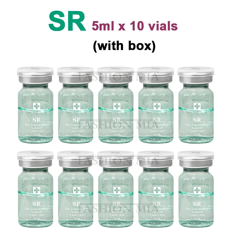 Korea 5ml Hyaluronic Collagen Peptide Essence Repair Facial Moisturizing Rejuvenating Spa Skin Care Beauty
