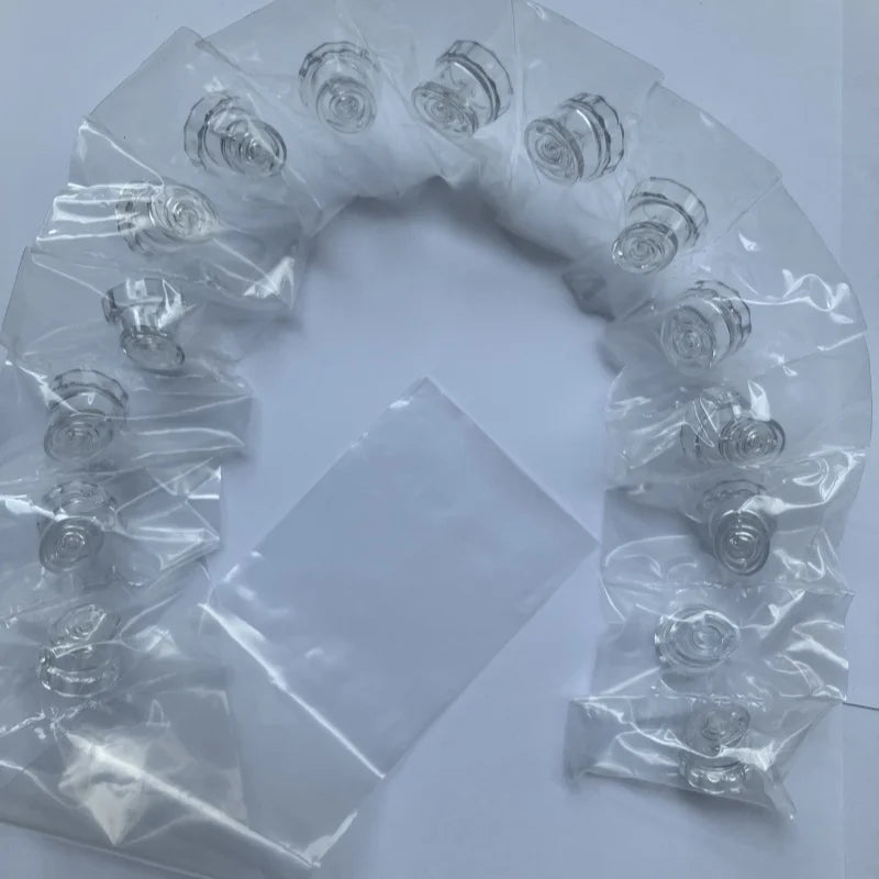 15-pack Hydra Tips Hydro Face Peel Tips Large Blue Clear Small Teal P/N 74111-15