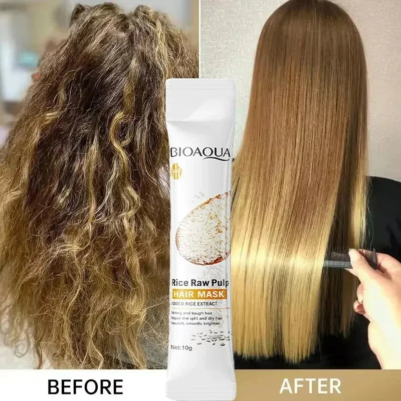5-Second Smooth Hair Care Professional Magic Hair Mask, Natural Repair, Moisturizing, Anti-Split Ends, Repairs Damage, Smooths Frizz