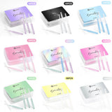 MAYOOC Mini Eyebrow Brush Brow Perm Brush Disposable Brow Lifting Brushes Bendable Micro Eyelash Brush Applicators Tools