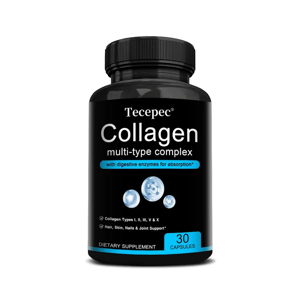 TECEPEC Composite Collagen Supplement-Supports Bone and Joint Health,Anti-aging,Promotes Flexible Movement,Nail and Skin Health