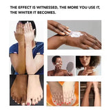 Body Whitening Bleach Cream Brighten Underarm Elbow Knees Joint Removal Intimate Parts Dark Spots Melanin Snow Bleach Cream