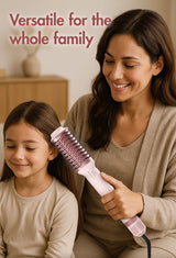 Hair dryer brush detachable 5-in-1 styling and drying system, fast drying, curl smoothing and styling, automatic curling iron