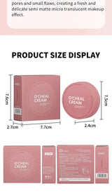 OCHEAL CC Cream Cushion Foundation Cream Long Lasting Moisturizing Concealer Foundation BB Cream For Face Makeup Concelear
