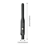 2-in-1 Mini Hair Straightener & Curler - Ceramic Fast Heating 140-220°C - Portable Flat Iron for Short Hair Travel Styling