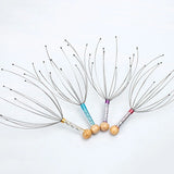 Octopus Head Massager Scalp Massager Relaxation Relief Body Massager Remove Muscle Tension Tiredness Metal Head Relax Massager