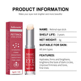 Retinol Eye Cream Lightening Dark Circles Firming Skin Instant Eye Repair Serum Stick for women Women Eyes Care