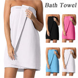 Women's Bath Towel Microfibre Women's Bath Skirt Quick-drying Chest Wipe Bathrobe Spa Gym Pool Travelling Bath Towel
