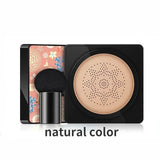 Mushroom Head Air Cushion Natural Concealer BB Cream Moisturizing Brighten Skin Tone Waterproof CC Cream Foundation Cosmetics