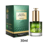 Sea Grape Collagen Peptide Double Essence Oil Facial Care Tightening Moisturizing Brightening Face Serum Korean skin care