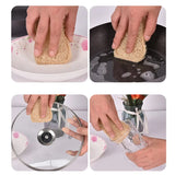 1/3pcs Organic Loofahs Loofah Spa Exfoliating Scrubber Natural Luffa Body Wash Sponge Remove Dead Skin Made Soap Dishwashing