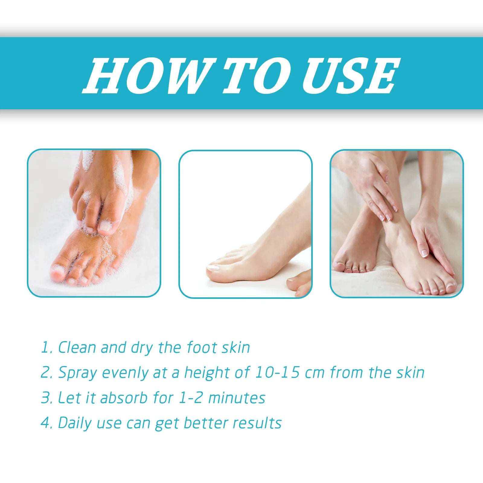 Foot Deodorant Spray Perfume Anti Cracking Nail Feet Odor Care Moisturizing Repairing Shoe Fresheners Foot Odor Removal Spray