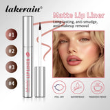 Lip Liner Pencil Peel Off Lip Stain Tattoo Long Wearing Matte Waterproof Smudge Proof Transfer Proof Lip Cosmetic For All Day