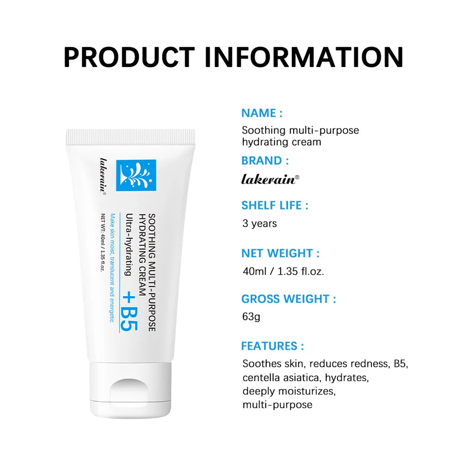 B5 Repair Cream Moisturizing Hydrating Effectively Solves Dry Chapped And Red Skin Nourishes Improve Repair Sunscreen Cream
