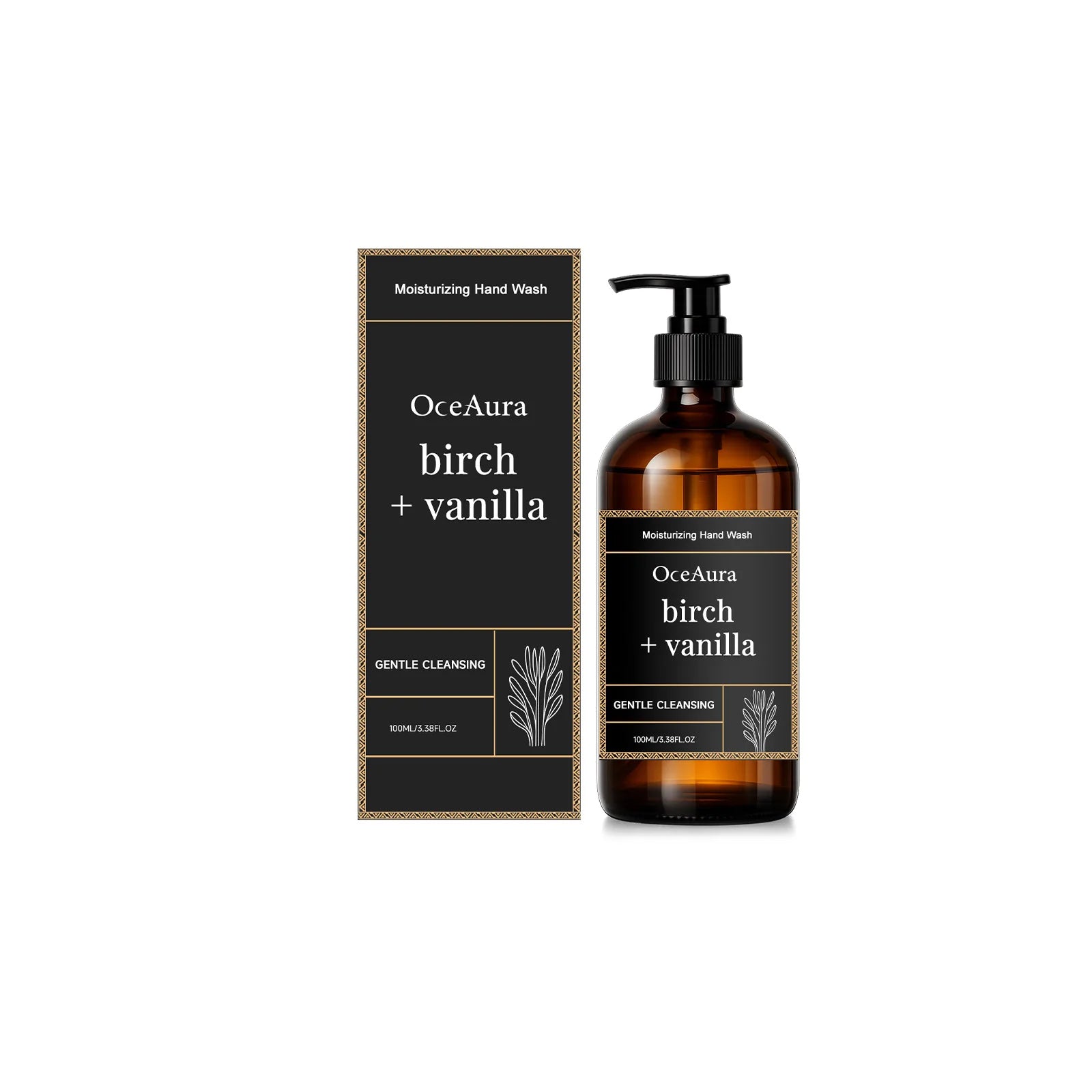 Moisturizing Hand Wash Vanilla Extract Nourishing Liquid Soap Gentle Cleansing Hand Soap for Daily Use Soft Hands Family Care