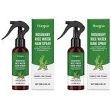 Rosemary Hair Growth Spray with Rice Water Hair Care Oil for Scalp Hydrate Thickness Anti-Flake Soft Smooth Strengthen Hair Mist