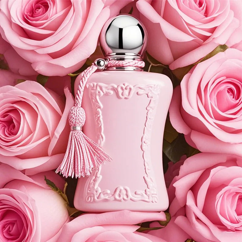 Brand Rose 75ML Perfume Women Spray Flirting Pheromone Long Lasting Floral Fresh Romance Vibrant Light Fragrance Dating Gift