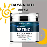 Vitamin C+E Retinol Collagen Cream Moisturizing Firming Hyaluronic Lightening Repairing Smooth Skincare Whitening Creams