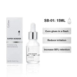Gollee Eyelash Extensions Glue 15ml Eyelash Cleansing Primer Super Bonding Lasting Lash Extension Primer Professional Adhesive