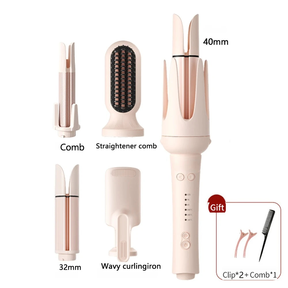32MM Automatic Hair Curler Auto Rotating Ceramic Hair Roller 40mm Big Waver Professional Curling Iron Curling Wand Hair Waver