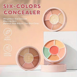 BEAUTY GLAZED Concealer Cream 3-Color Color Correction Long Wearing Full Coverage Waterproof Acne Dark Circles Brightening
