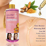 Facial Body Massage Oil Kojic Acid Whitening Serum Glow Booster Cast Oil Brightening Smoothing Body Face Skin Care Essence Oil