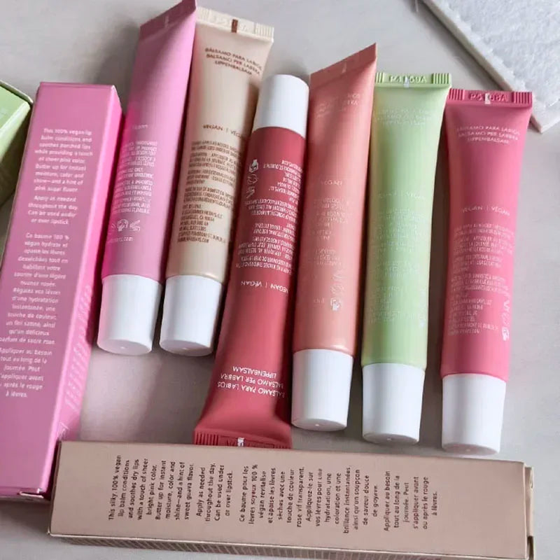 Hot Summer Limited Lip Balm Moisturizer Transparent Lipstick Cherry Birthday Cake Vanilla Mirror Lip Gloss Fridays Beauty Makeup