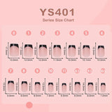 150Pcs/Box Acrylic Press on Nails Full Cover Fake False Tips Soft Gel Extension T-shaped Oval Capsule Almond Sculpted Salon DIY
