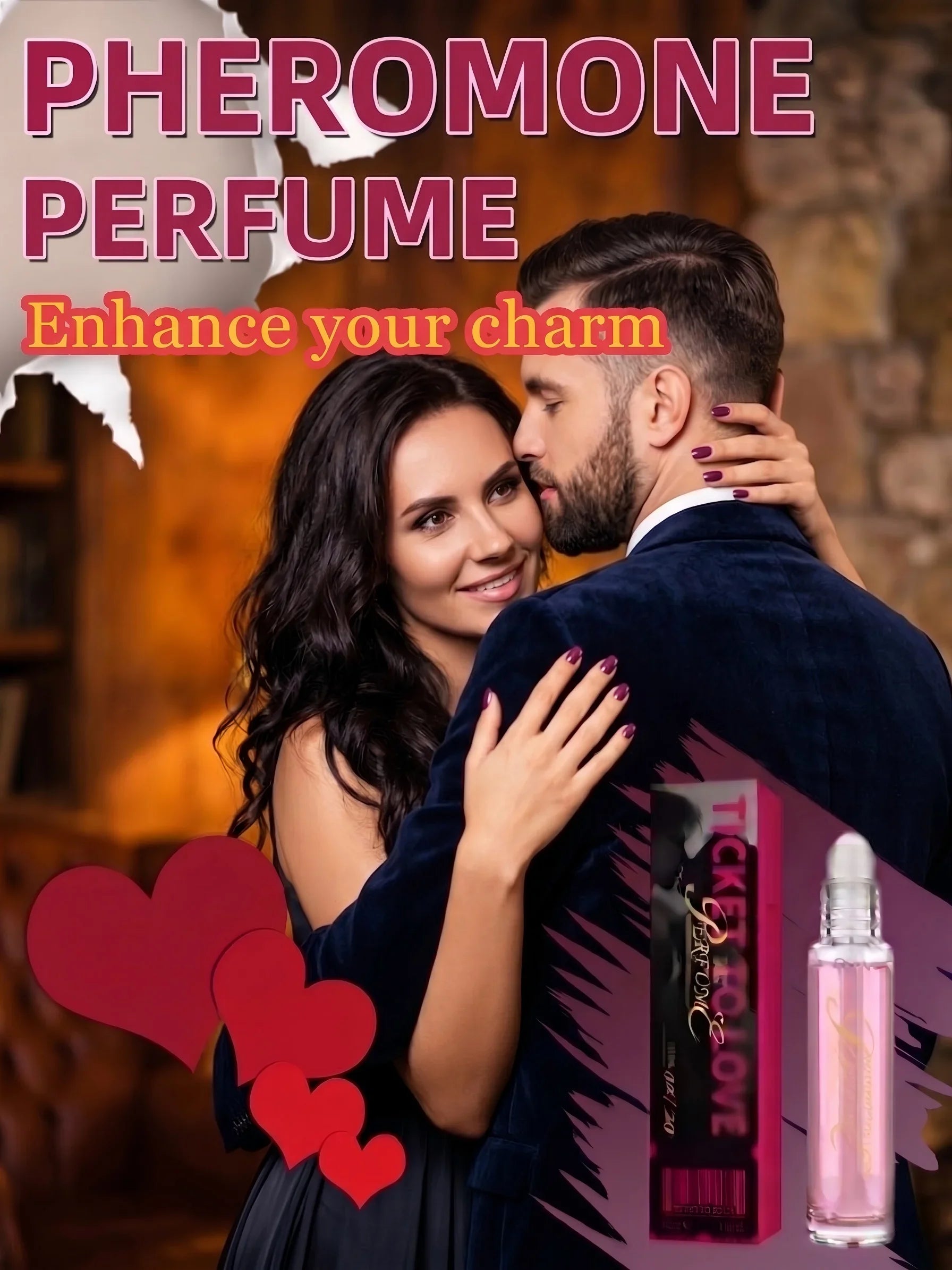 2026 Romantic Date Pheromone Body Spray 24H Long Lasting Fragrance Enhance Personal Charm Body Mist