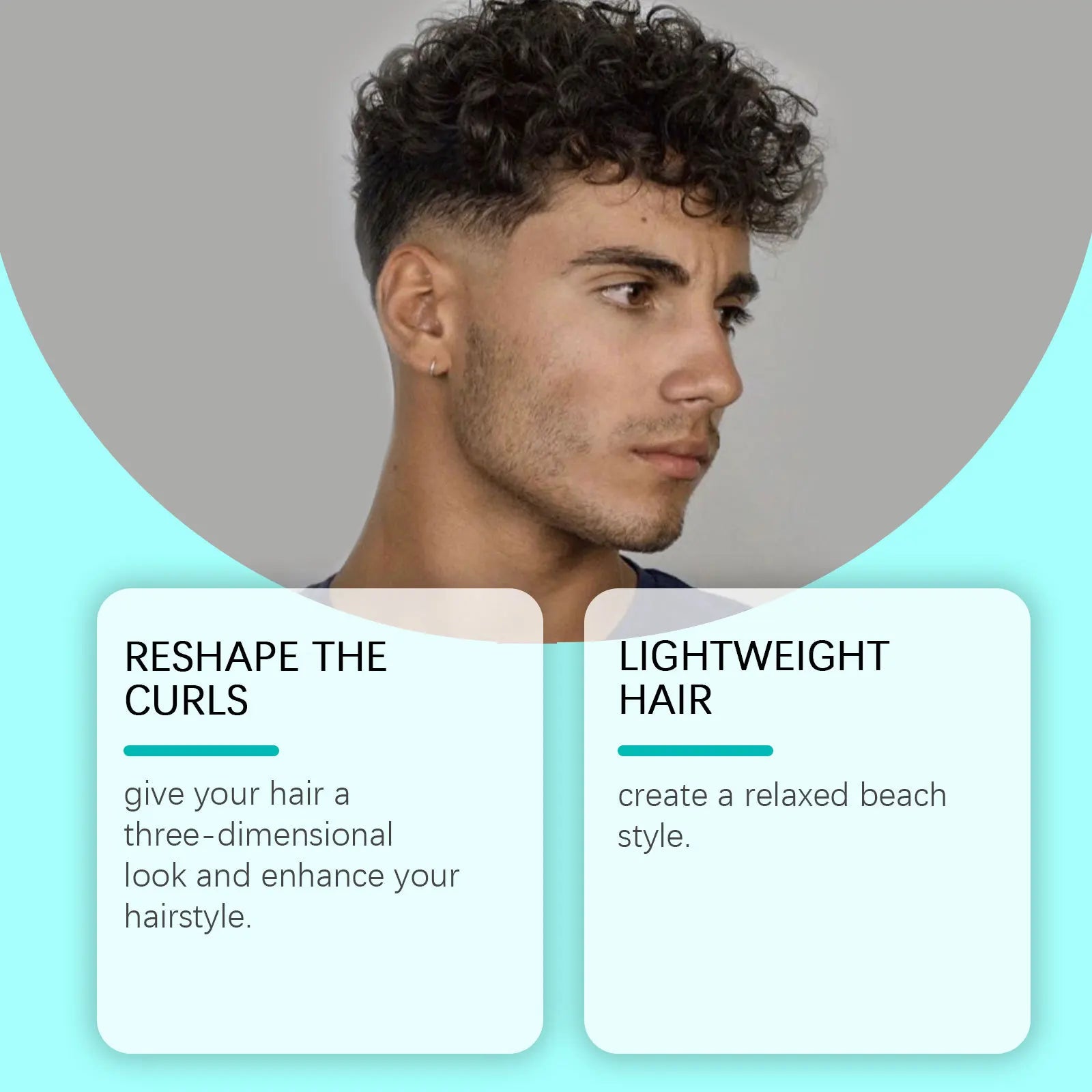 Sea Salt Hair Styling Spray Improving Thickening Strong Holding Non Greasy Fluffy Volumizing Reducing Sticky Hair Nourishing Oil