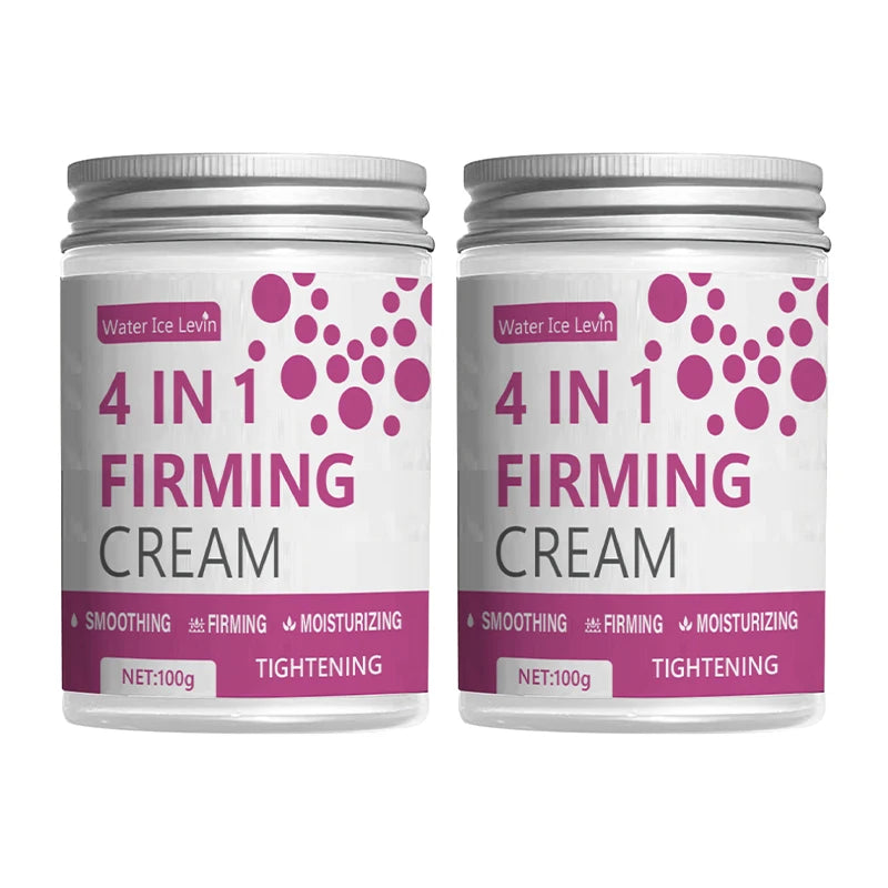 4 in 1 Firming Cream with Ginger, Aloe Vera and Coffee Extracts - Moisturizing Body Firming Cream for Abdomen, Arms and Legs