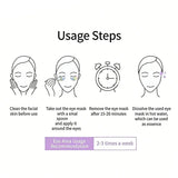 60Pcs Gold Crystal Collagen Eye Mask Beauty Moisturizing Firming Anti Dark Circles Eyes Bags Removal Eyes Care Eye Patches
