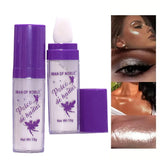 Fairy Shimmer HighLighter Powder Sparkle Body Face Glitter Highlighter Brightens Multi-Use Makeup