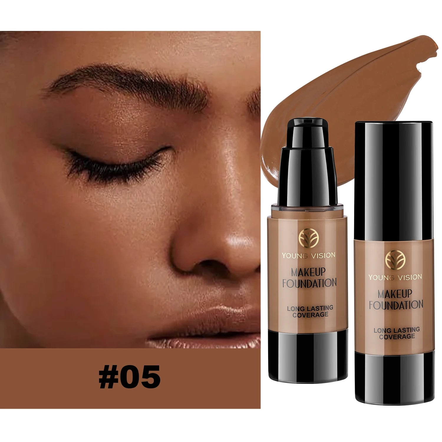 3 Colors Silky Concealer Cover Acne Marks Spots Dark Eye Circles Face Brightening Skin Whitening Concealer