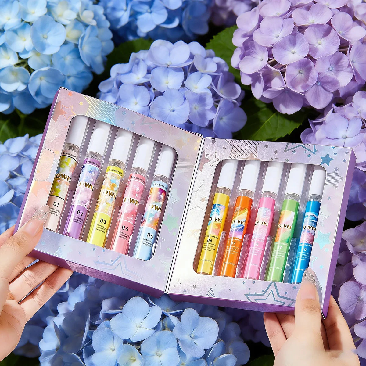 10 Piece Brazilian Inspired Summer Fragrance Gift Set Tropical Beach Vacation Long Lasting Body Spray And Oil Mist Gifts