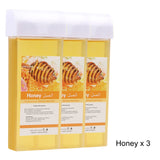 Hair Removal Wax Wax Refill Soft Wax Roller Cartridge For Roll on Waxing Kit Aloe Depilatory Rolling Wax For Sensitive Skin