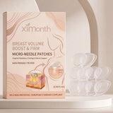 Microneedles Breast Plumping Patch,Hydration Firming Volume Support,Targeted Skin Nutrition Deep Hydration,For All Skin Types