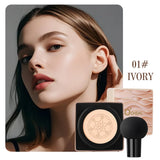 O'CHEAL Mushroom Cushion CC Cream Face Airy Coverage Long-lasting Moisturizing Waterproof Oil Control Concealer BB Cream Makeup