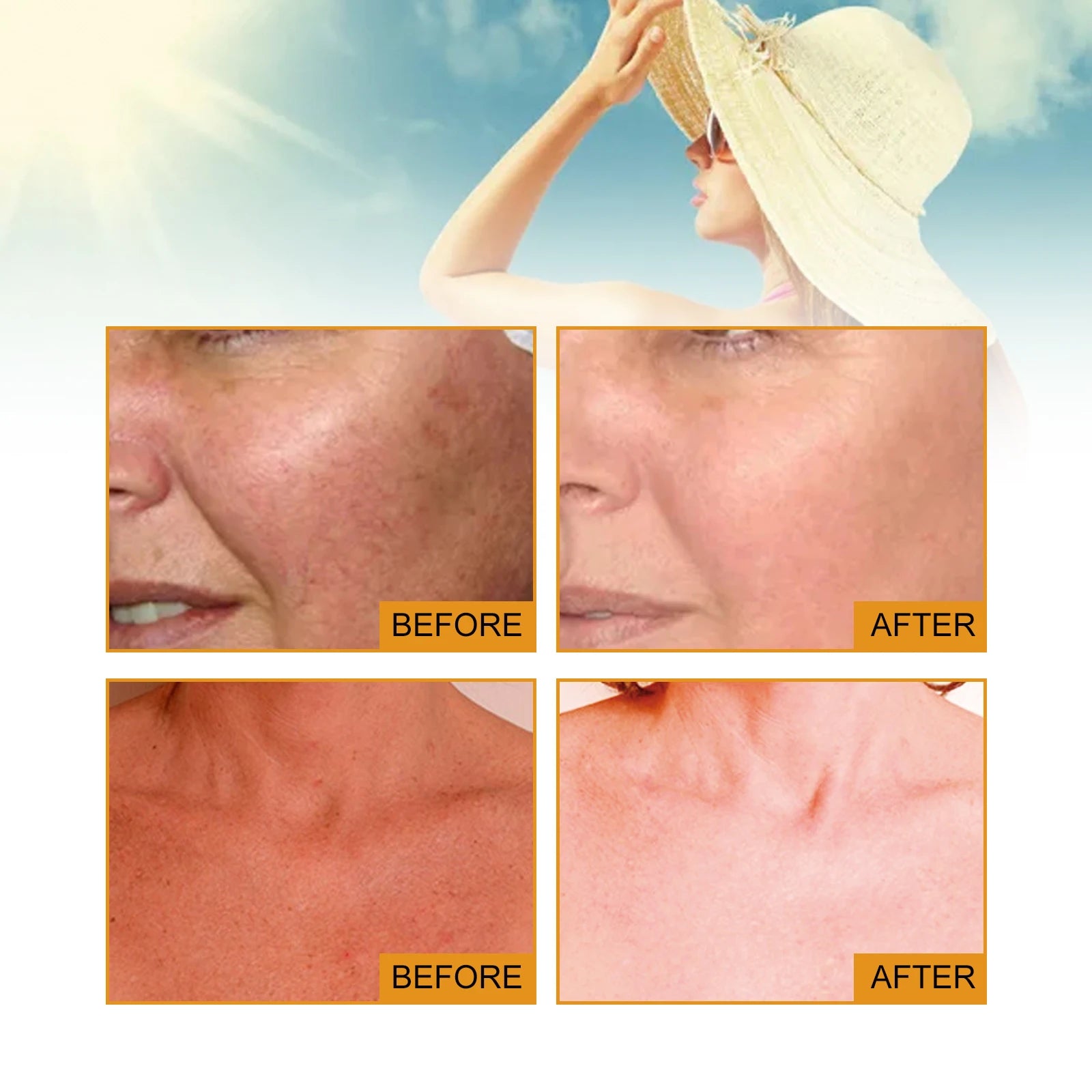All in One Spf50 Sunscreen Brightening Foundation Cream Cover Anti UV Face Moisturizer Isolation Bleaching Sunscreen Lotion 50ml