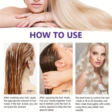 GSWP Botox Keratin Hair Mask, moisturizes and strengthens damaged hair, reduces frizz, split ends and tangles.100ml/200ml