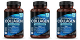 Marine Collagen Capsules for Women & Men, Type I Peptides with Hyaluronic Acid, Vitamin C & Biotin, Beauty Glow Nails, 60 Count
