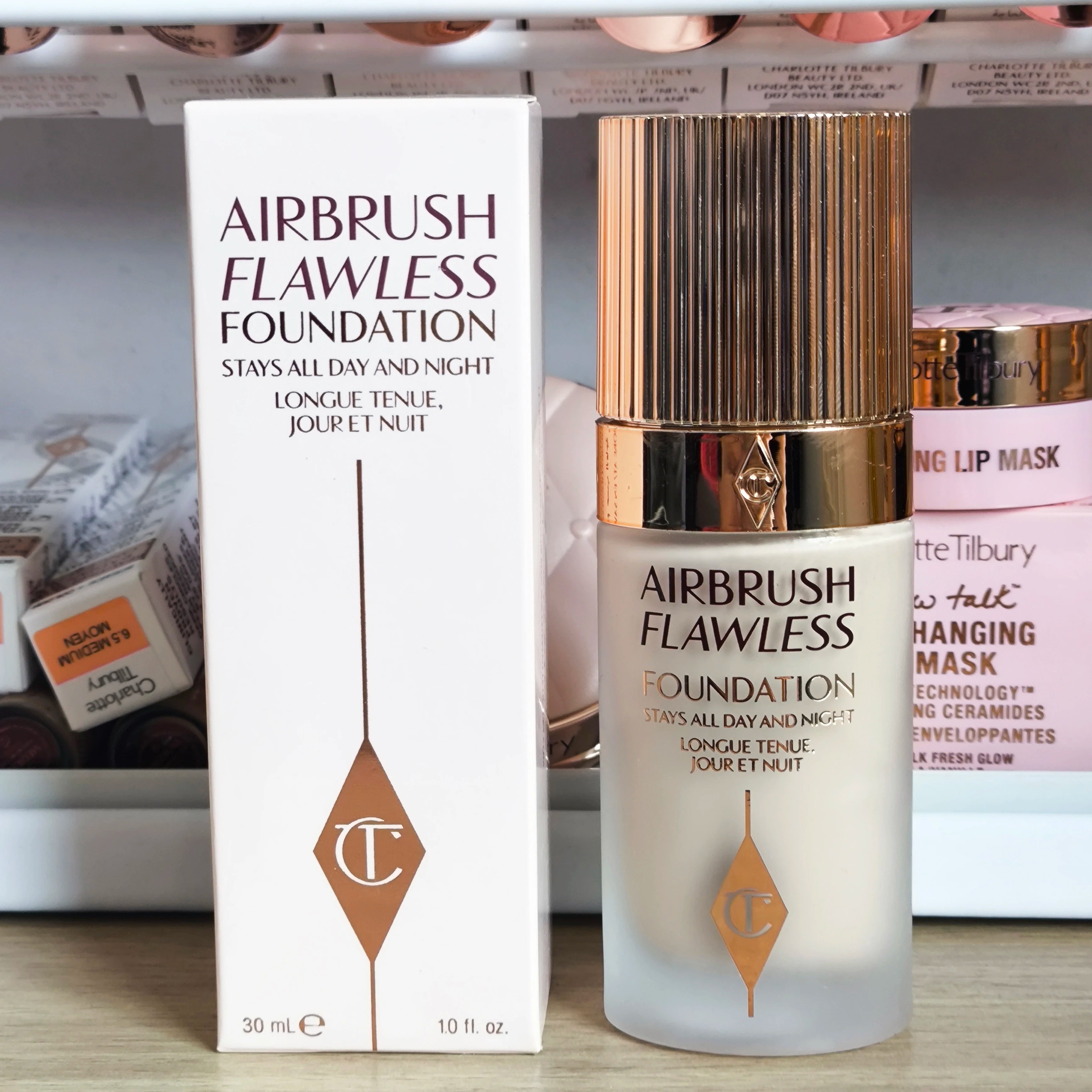 CT Makeup Setting Spray Long-lasting Moisturizing Oil Control Makeup  Liquid Foundation Waterproof Sweat-proof Beauty Cosmetics