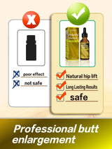 Hip Up Essential Oil Buttock Enlargement Cream Effective Lifting & Firming Butt Hip Lift Beauty Big Ass