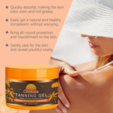 Intensive Tanning Gel Soothe Drying Redness Even Skin Tone Uv Protection Sun Tanning Oil Body Bronzer Accelerate Dark Skin Cream