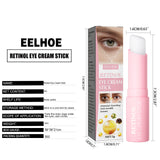 Retinol Eye Reversal Cream Stick,Mess Free&Hands Free Application,Retinol Anti Aging&Wrinkle Smoothing,Jojoba Oil Nourishing&Skin Identical,Hyaluronic Acid Plumping Hydratio&Brightens Dark Circles&Reduces Puffiness,Multi Use